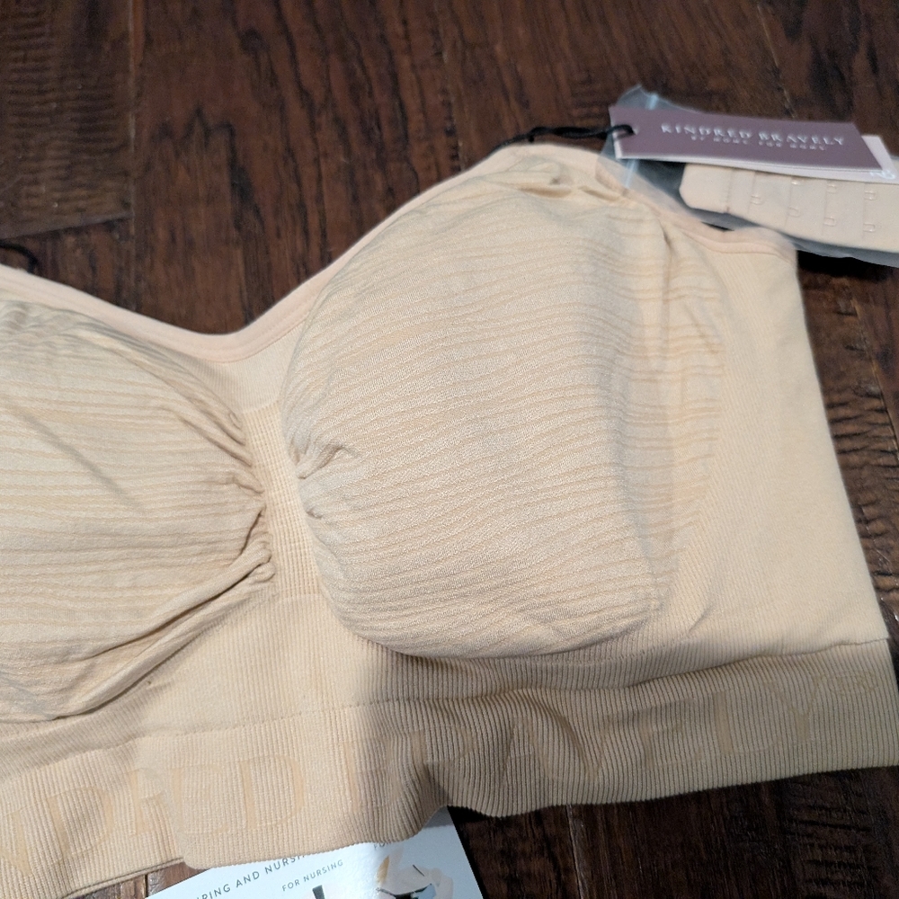 NWT Kindred Bravely 	 Sublime® Hands-Free Pumping & Nursing Bra | Beige